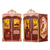 DIY Book Nook - Niezwykły Sklep z Zabawkami | Puzzle 3D