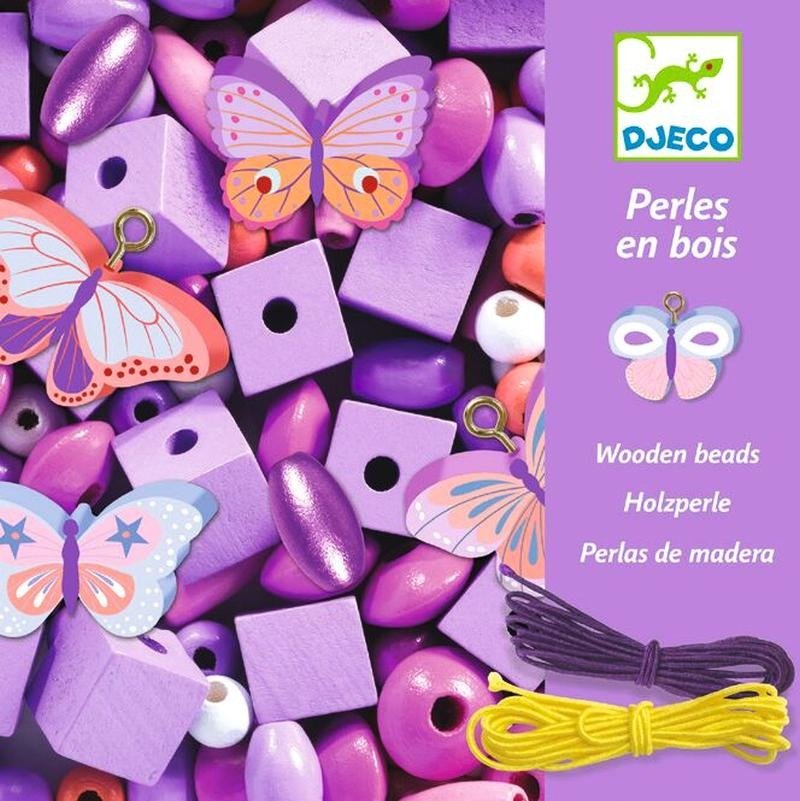 Фото - Інші іграшки Djeco , zestaw kreatywn Fioletowe motyle 
