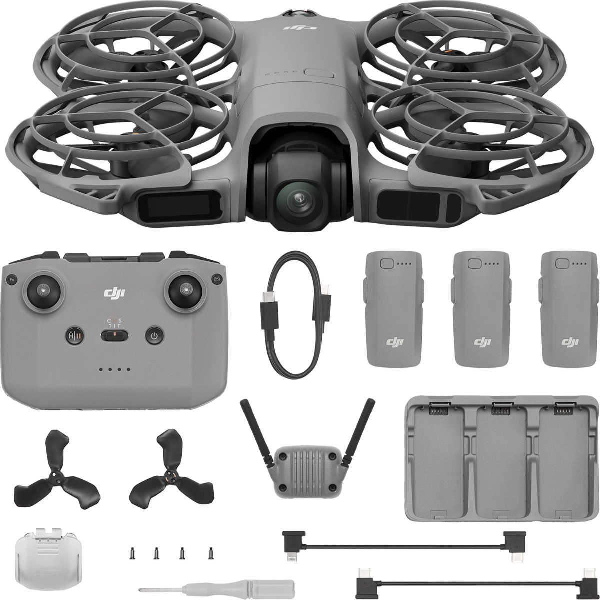 DJI Dji Neo 2 Fly More Combo - Dron Z 3 Bateriami I Pełną Ochroną