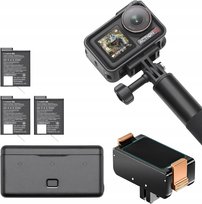 DJI Osmo Action 5 Pro Kamera sportowa z akcesoriami 3 baterie