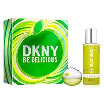 DKNY Be Delicious zestaw woda perfumowana spray 30ml + mgiełka do ciała 125ml