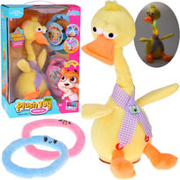 DLA DZIECI GRA RUCHOMA OBRĘCZ Z KACZKĄ, gra zręcznościowa, Lean Toys