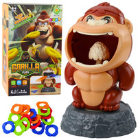 DLA DZIECI GRA ZRĘCZNOŚCIOWA RZUT DO CELU DŹWIĘK OBRĘCZE, Lean Toys