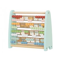 DLA DZIECI  LICZYDŁO DWUSTRONNE ALFABET OBRAZKI