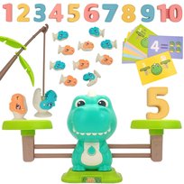 DLA DZIECI WAGA SZALKOWA RÓWNOWAŻNIA, gra zręcznościowa, Lean Toys