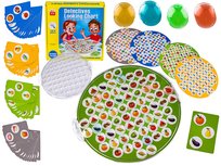 DLAA DZIECI GRA NA SPOSTRZEGAWCZOŚĆ DETEKTYWI, gra planszowa, Lean Toys
