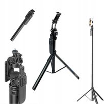 DŁUGI 2M KIJEK SELFIE STICK STATYW DO TELEFONU Z PILOTEM BLUETOOTH TRIPOD Inny producent