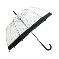 Długi parasol przezroczysty w kropki, Lady, UBUL1222 - Smati