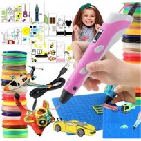 DŁUGOPIS 3D DRUKARKA PEN DLA Dzieci Magiczny +FILAMENT 109 +MATA +SZABLONY