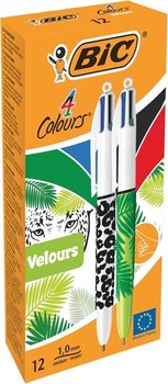Długopis 4 Colours Velour mix (12szt) BIC - BIC