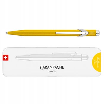 Długopis 849 Colormat-X M W Pudełku Żółty - CARAN D'ACHE