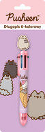 Długopis automatyczny 6-kolorowy St.Majewski Pusheen The Cat z ozdobną figurką kot&nbsp;-&nbsp;St.Majewski