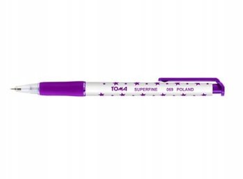 Długopis automatyczny, fioletowy - BTS