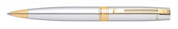 długopis automatyczny sheaffer 300 (9342), chromowany/złoty - SHEAFFER