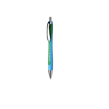 Długopis automatyczny, Slider Rave XB, zielony - Schneider