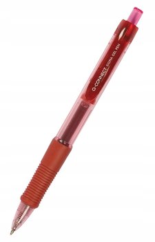 Długopis automatyczny żelowy 0,5mm czerwony 12szt - Q-CONNECT