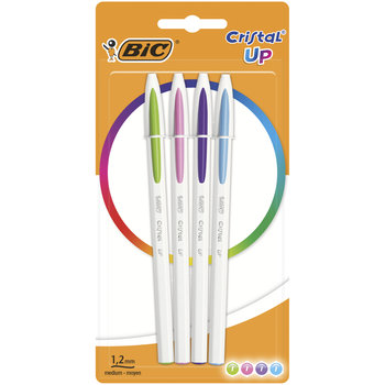 Długopis, Bic Cristal Up, Mix Fun, 4 Kolory - BIC