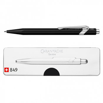 długopis caran d'ache 849 pop line fluo, m, w pudełku, czarny - CARAN D'ACHE
