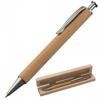 Długopis drewniany IPANEMA brązowy - HelloShop