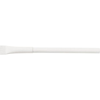 Długopis Eco z Kartonu Recyklingowego - Kolor Biały - Wymiary: Ø0,8 x 13,9 cm - HelloShop