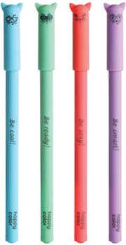 Długopis Feelingi Cats, 4 sztuki  - Happy Color