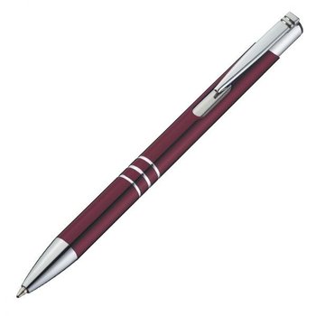 Długopis metalowy ASCOT bordowy - HelloShop