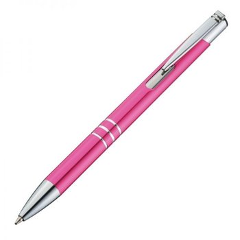 Długopis metalowy ASCOT różowy - HelloShop