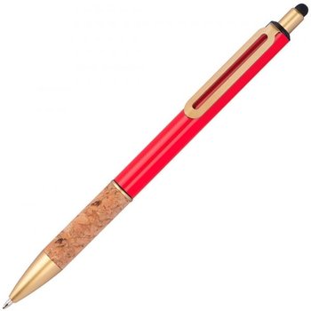 Długopis metalowy Capri czerwony - HelloShop