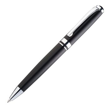 Długopis metalowy CLAYTON czarny - HelloShop