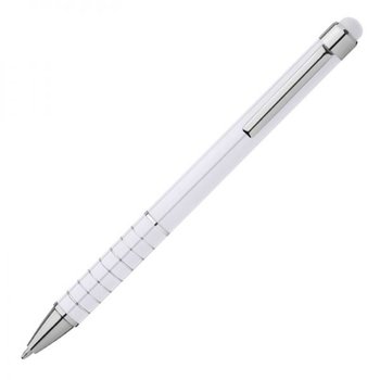 Długopis metalowy touch pen LUEBO biały - HelloShop