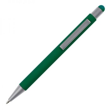 Długopis metalowy touch pen SALT LAKE CITY zielony - HelloShop