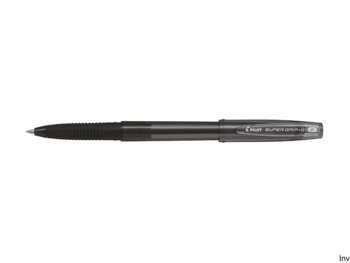 Długopis Olejowy Ze Skuwką 0.7 Fine Pilot Super Grip Czarny Bps-Gg-F-B - Pilot