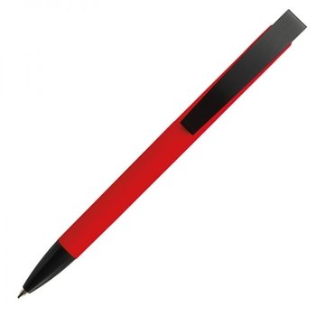 Długopis plastikowy BRESCIA czerwony - HelloShop