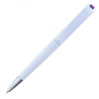 Długopis plastikowy JUSTANY fioletowy - HelloShop