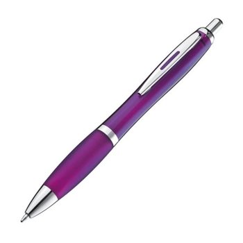 Długopis plastikowy MOSCOW fioletowy - HelloShop