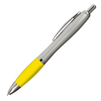 Długopis plastikowy ST,PETERSBURG żółty-srebrny - HelloShop