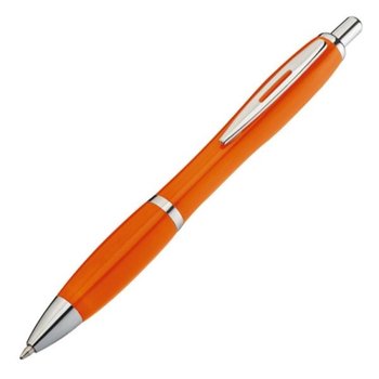 Długopis plastikowy WLADIWOSTOCK pomarańczowy - HelloShop
