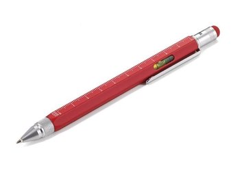 Długopis, Troika, Construction, czerwony - Troika