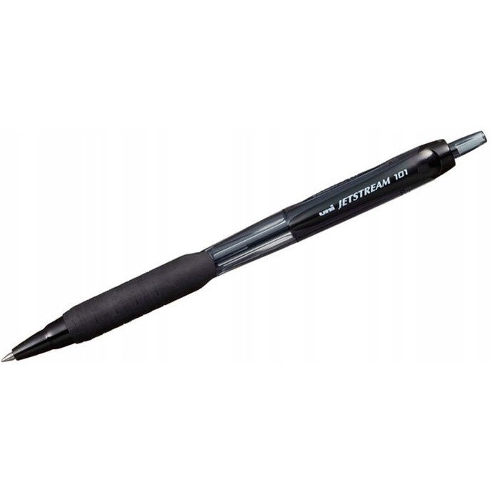 Stylos Uni-Ball JetStream SXN-157E 0.7 Mm Noir - Boîte De 12, Encre à Séchage Rapide, Corps En Plastique Recyclé