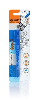 Długopis wymazywalny, OOPS!, niebieski  - Zenith