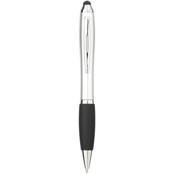Długopis z kolorowym stylusem i czarnym uchwytem Nash - UPOMINKARNIA