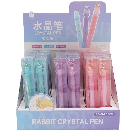Фото - Ручка CRYSTAL Długopis Żelowy  Rabbit Pen 