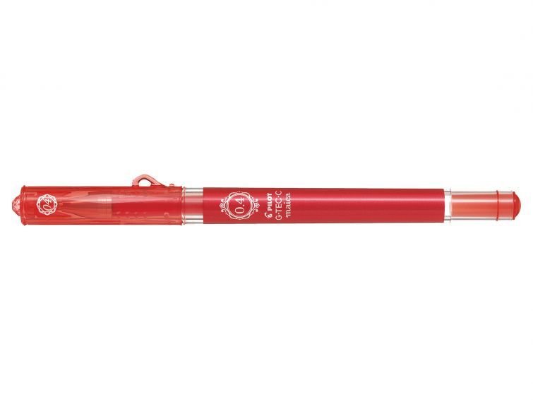 Фото - Ручка Pilot Długopis żelowy, Maica, Extra Fine, czerwony 