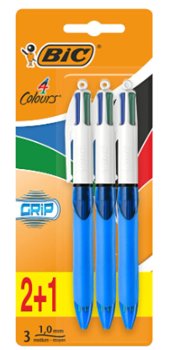 Długopisy automatyczne BIC 4 kolory - BIC