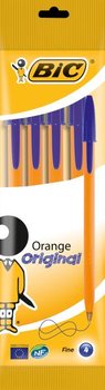 Długopisy Bic Orange Original Fine, niebieski, 4 sztuki - BIC