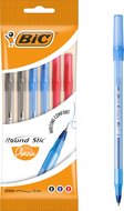 Długopisy Bic Round Stic Classic 3 kolory 6 sztuk - BIC