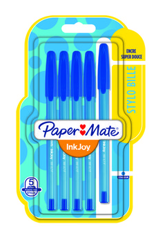 Długopisy Paper Mate InkJoy 100ST 0,7mm Niebieski - 1956727 - Paper Mate