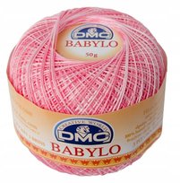 DMC babylo 20 kol. 62 róż tęczowy 50gr/367mb DMC