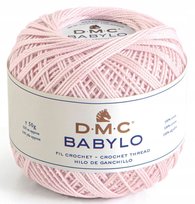 DMC BABYLO 5 kol. 818 jasny róż 50gr /133 m. DMC