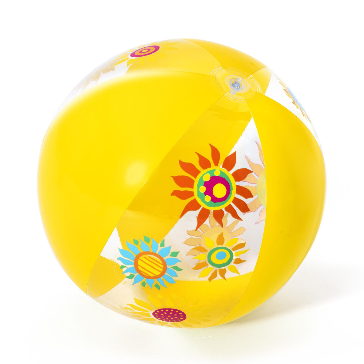 Zdjęcia - Zabawka do kąpieli Bestway Dmuchana piłka plażowa 51 cm dla dzieci żółta 